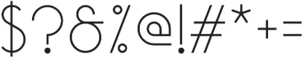 Ace Serif ExtraLight otf (200) Font OTHER CHARS