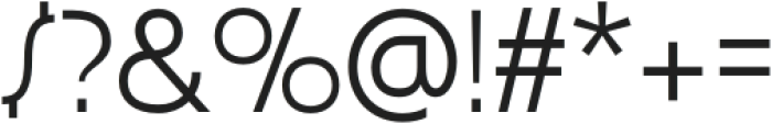 Acelina Regular otf (400) Font OTHER CHARS