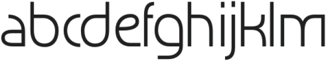 Acelina Regular otf (400) Font LOWERCASE