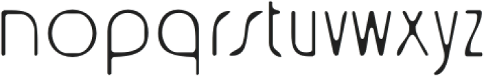 AcelinaBlur-Regular otf (400) Font LOWERCASE