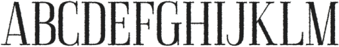 Acelon Rough Regular otf (400) Font UPPERCASE