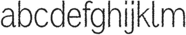 Achiello Rough Regular otf (400) Font LOWERCASE