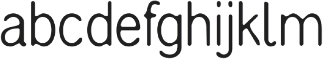 AchielloBlur-Regular otf (400) Font LOWERCASE