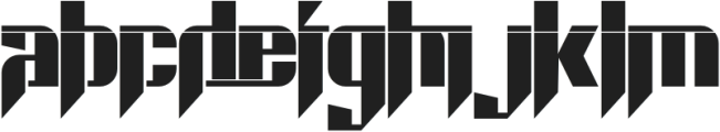 Achilles Meditation Bold otf (700) Font LOWERCASE