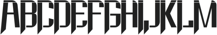 Achilles Meditation Regular otf (400) Font UPPERCASE