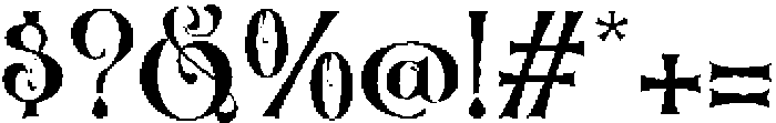 Achimeng Rough otf (400) Font OTHER CHARS