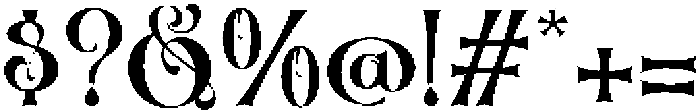 Achimeng otf (400) Font OTHER CHARS