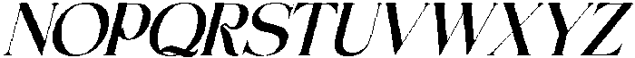 AchromaEditorial-Italic otf (400) Font UPPERCASE
