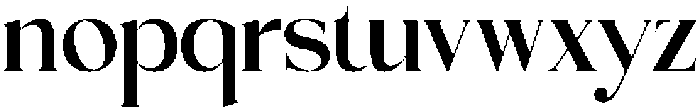 AchromaEditorial-Regular otf (400) Font LOWERCASE