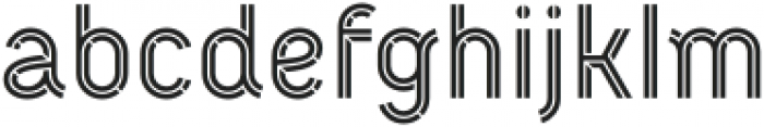 Achtung DIY Fill otf (400) Font LOWERCASE