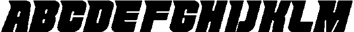 Acids Urban Italic Italic otf (400) Font UPPERCASE