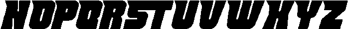 Acids Urban Italic Italic otf (400) Font UPPERCASE