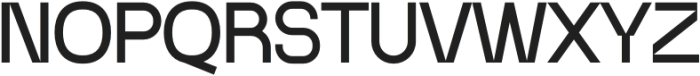Acoquina Grotesk Regular otf (400) Font UPPERCASE