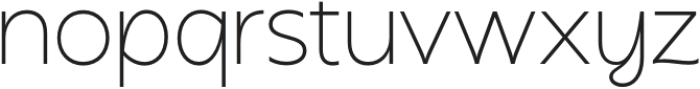 Acorn Thin otf (100) Font LOWERCASE