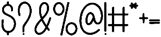 Acrcadium Regular otf (400) Font OTHER CHARS