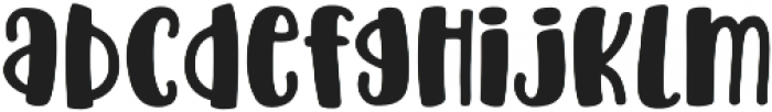 Acres Filled otf (400) Font LOWERCASE