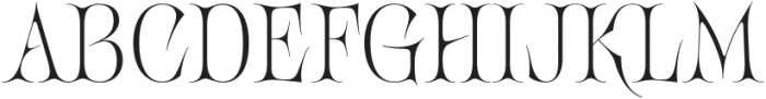 Acris-Regular otf (400) Font UPPERCASE