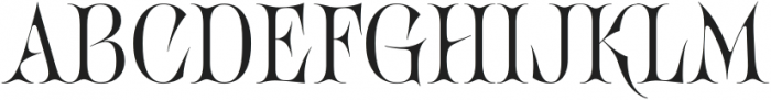 Acris Serif Bold otf (700) Font UPPERCASE