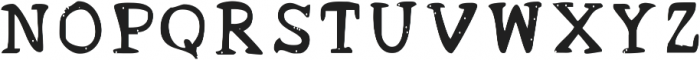 Acrylic Hand Serif SVG ttf (400) Font LOWERCASE