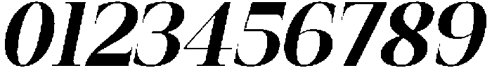 Acthirey Oblique otf (400) Font OTHER CHARS