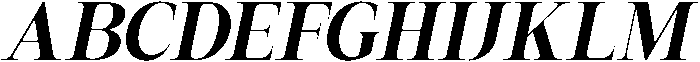 Acthirey Oblique otf (400) Font UPPERCASE
