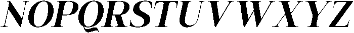 Acthirey Oblique otf (400) Font UPPERCASE