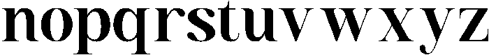 Acthirey Regular otf (400) Font LOWERCASE