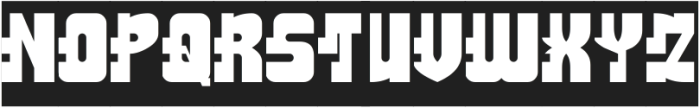 Action Reaction-Inverse otf (400) Font UPPERCASE