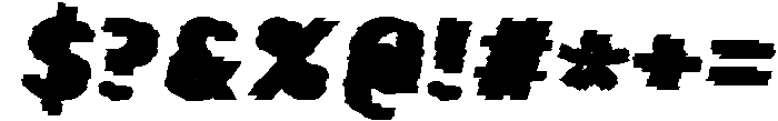 Action Regular otf (400) Font OTHER CHARS