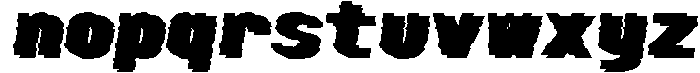 Action Regular otf (400) Font LOWERCASE