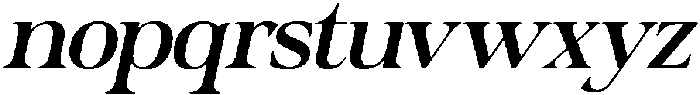 Actualis Light Italic otf (300) Font LOWERCASE