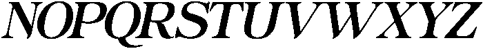 Actualis Medium Italic otf (500) Font UPPERCASE