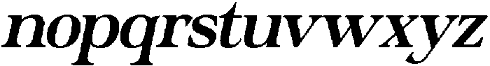 Actualis Medium Italic otf (500) Font LOWERCASE
