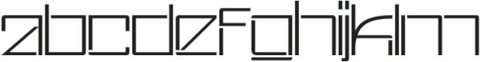 Actuatech Extra Light otf (200) Font LOWERCASE