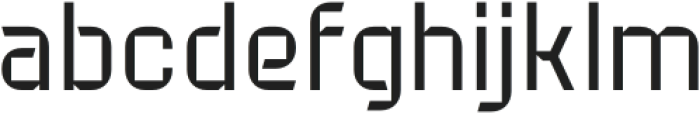 Acure-Regular otf (400) Font LOWERCASE