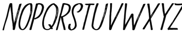 Aceituna Italic Font LOWERCASE