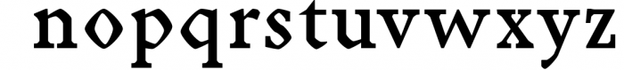 Achazia Serif Typeface Font LOWERCASE