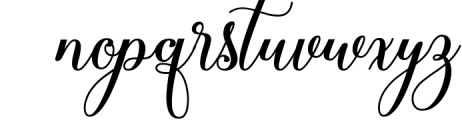 Ackerley Script Font LOWERCASE