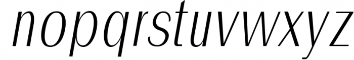 Ackley Beautiful Sans Serif Typeface 3 Font LOWERCASE