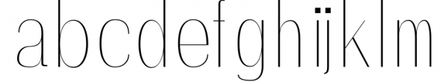 Ackley Beautiful Sans Serif Typeface 4 Font LOWERCASE