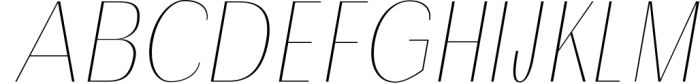 Ackley Beautiful Sans Serif Typeface 6 Font UPPERCASE
