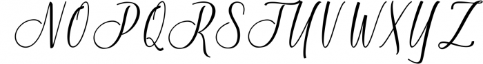Acrobad Script Font UPPERCASE