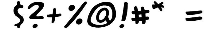 A.C.M.E. Explosive Font OTHER CHARS