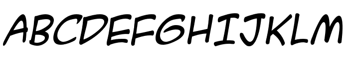 A.C.M.E. Secret Agent Italic Sample