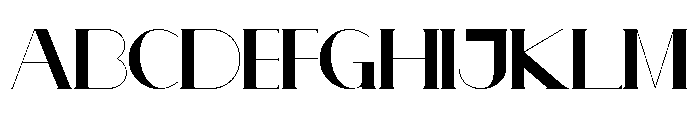 ACROSS CREATION DEMO REGULAR Font UPPERCASE