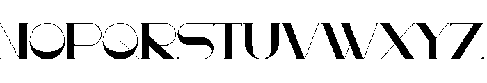 ACROSS CREATION DEMO REGULAR Font UPPERCASE