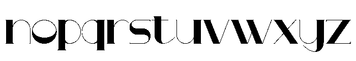 ACROSS CREATION DEMO REGULAR Font LOWERCASE