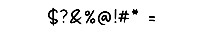 A.Casual.Handwritten.Pen Font OTHER CHARS