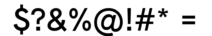 Acari Sans SemiBold Font OTHER CHARS