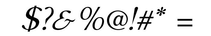 AccanthisADFStd-Italic Font OTHER CHARS